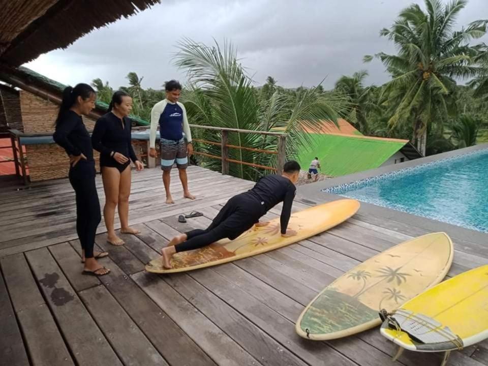 Lexias Hostel And Workspace - Siargao Catangnan ภายนอก รูปภาพ